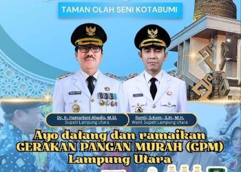 Jaga Stabilitas Harga Bahan Pokok, Pemkab Lampura Gelar GPM