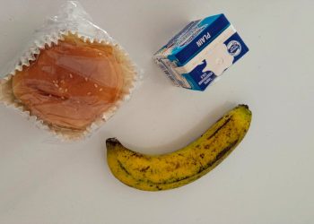 Waw, “Singkong Rebus Dan Buah Layu” Menu MBG Kampung Tanjung Rejo Lamteng