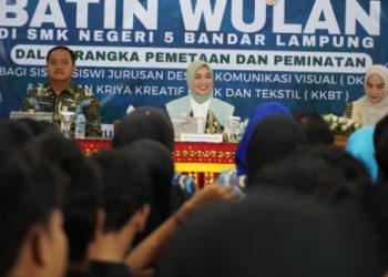 Dekranasda Lampung Kolaborasi dengan Disdikbud Asah Talenta SMK