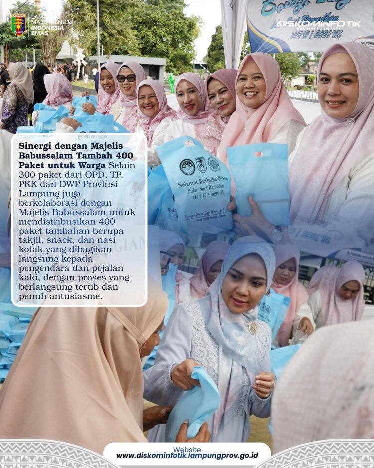 DWP Lampung Gelar Acara Berbagi Di Bulan Ramadhan