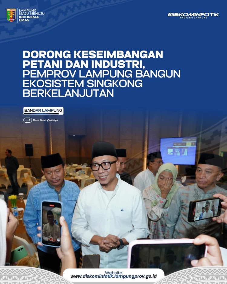 Pemprov Lampung Komitmen Perkuat Sinergitas dengan Petani Dan Industri Tapioka