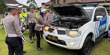 Jelang Arus Mudik Lebaran 2026, Satlantas Polres Lampura Siapkan Pos Pam Dan Pos Yan