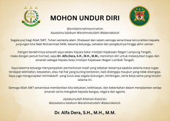 Mohon Undur Diri, “Titip Rindu untuk Bumi Beguai Jejamo Wawai”