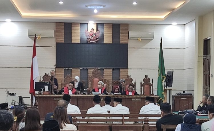 Mantan Bupati Pesawaran Dendi Didakwa Pasal Berlapis Dalam Sidang Perdana Kasus Proyek Korupsi SPAM