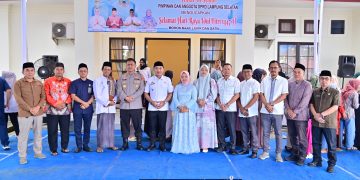DPRD Lamsel Gelar Halal Bihalal Bersama Masyarakat Dan Porkopimda