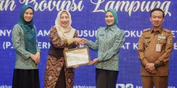 Lampung Raih Apresiasi Nasional atas Peta Jalan Pembangunan Kependudukan 2025