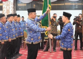 Sekdaprov Marindo Kurniawan Kukuhkan Pengurus Korpri Way Kanan, Tekankan Peran Strategis ASN