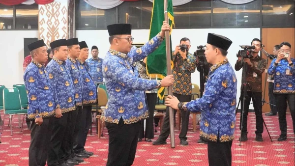 Sekdaprov Marindo Kurniawan Kukuhkan Pengurus Korpri Way Kanan, Tekankan Peran Strategis ASN