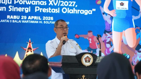 Pemprov Lampung Ajak Stakeholder Bersinergi Sukseskan Porwanas XV 2027